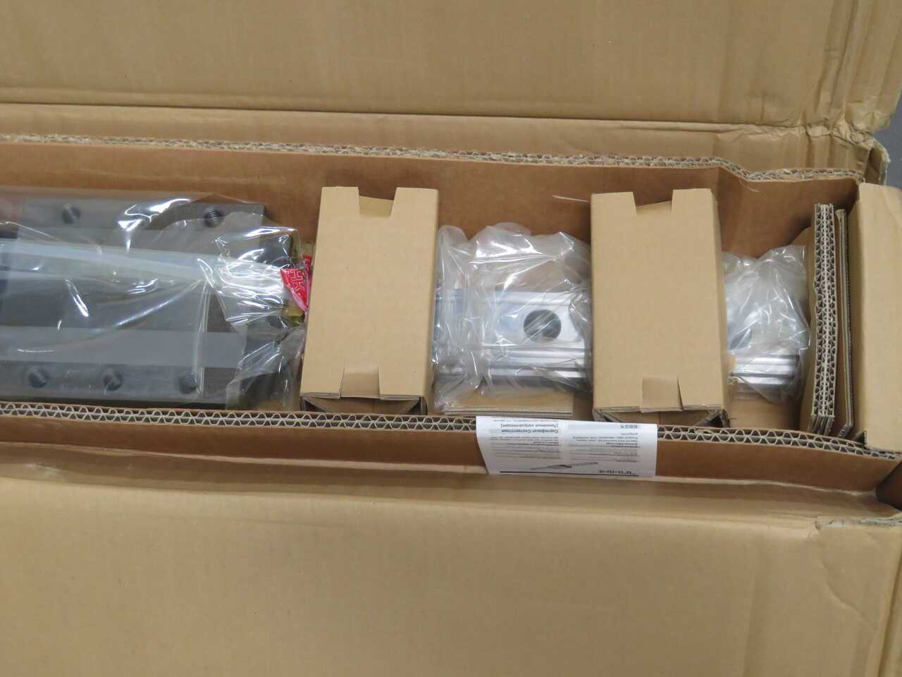 THK SVS55LC2SSC0E-OIL+1400LP-II LM GUIDE, 200.5X140X63 MM, CAGED BALL LINEAR MOTION BLOCK - LINEAR MOTION