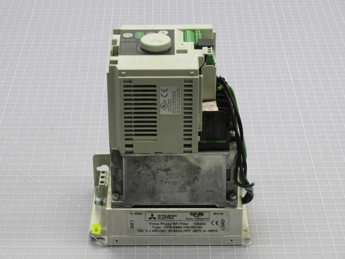 MITSUBISHI FR-S540E-3. 7K-EC INVERTER T218080 - AC VFD DRIVES