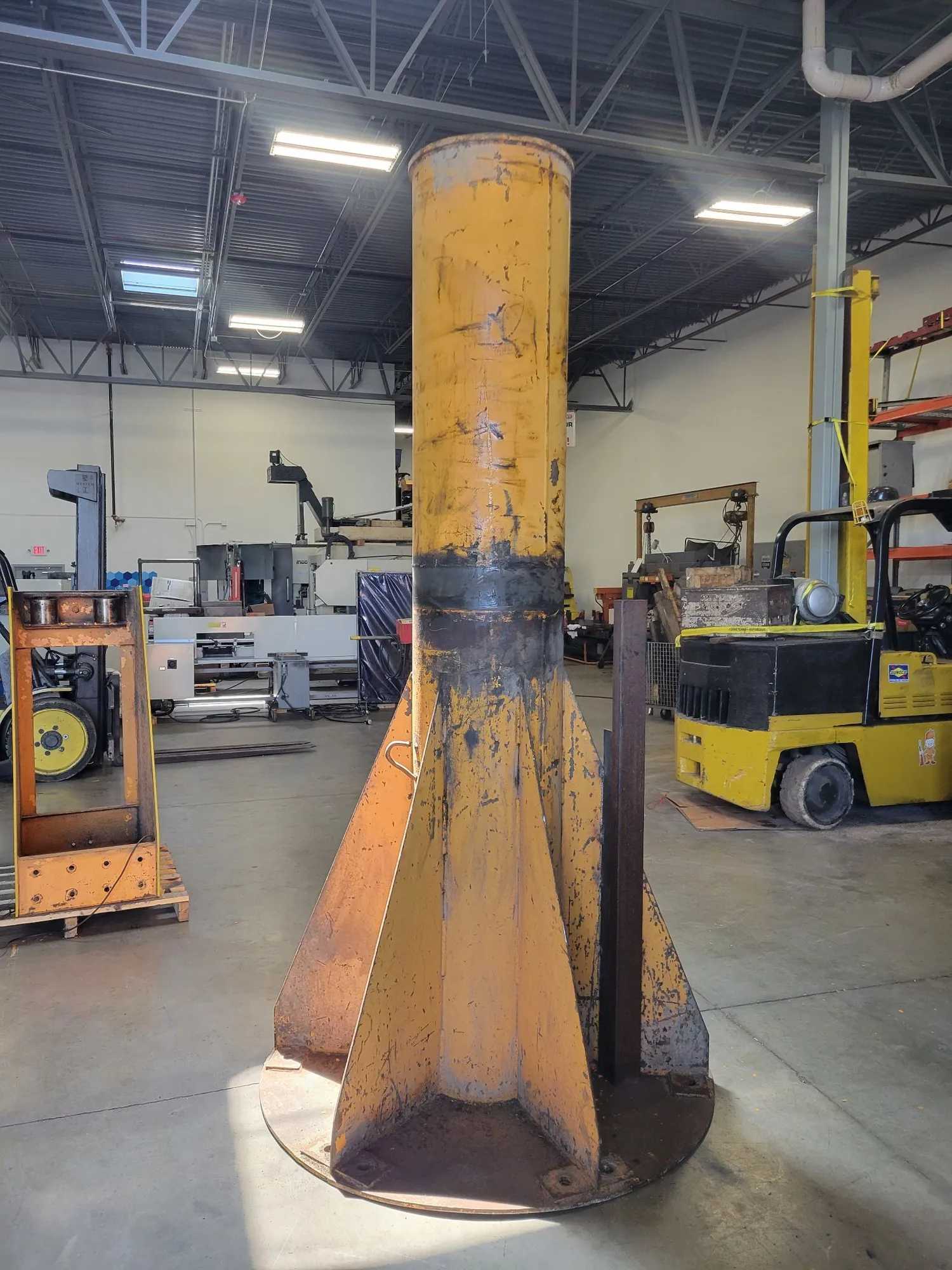 Used Abell-Howe 3 Ton Jib Crane - Heavy Duty Lifting Solution - JIB CRANE