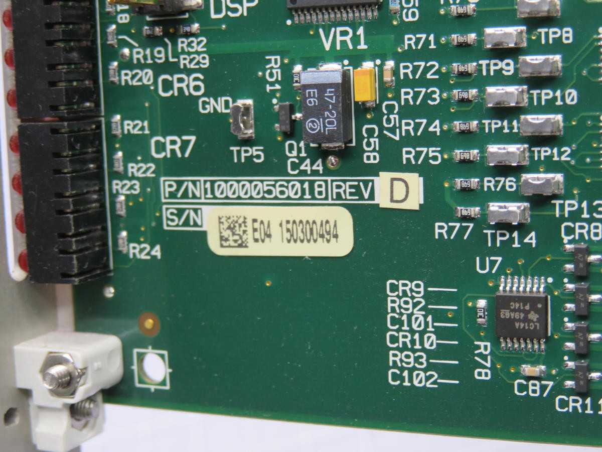 SIEMENS 1000056018 MOTOR CONTROL BOARD T217782 - PCB CIRCUIT BOARDS