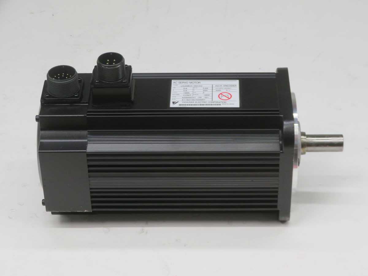 YASKAWA USAMED-06CA2 AC SERVO MOTOR T261045 - SERVO