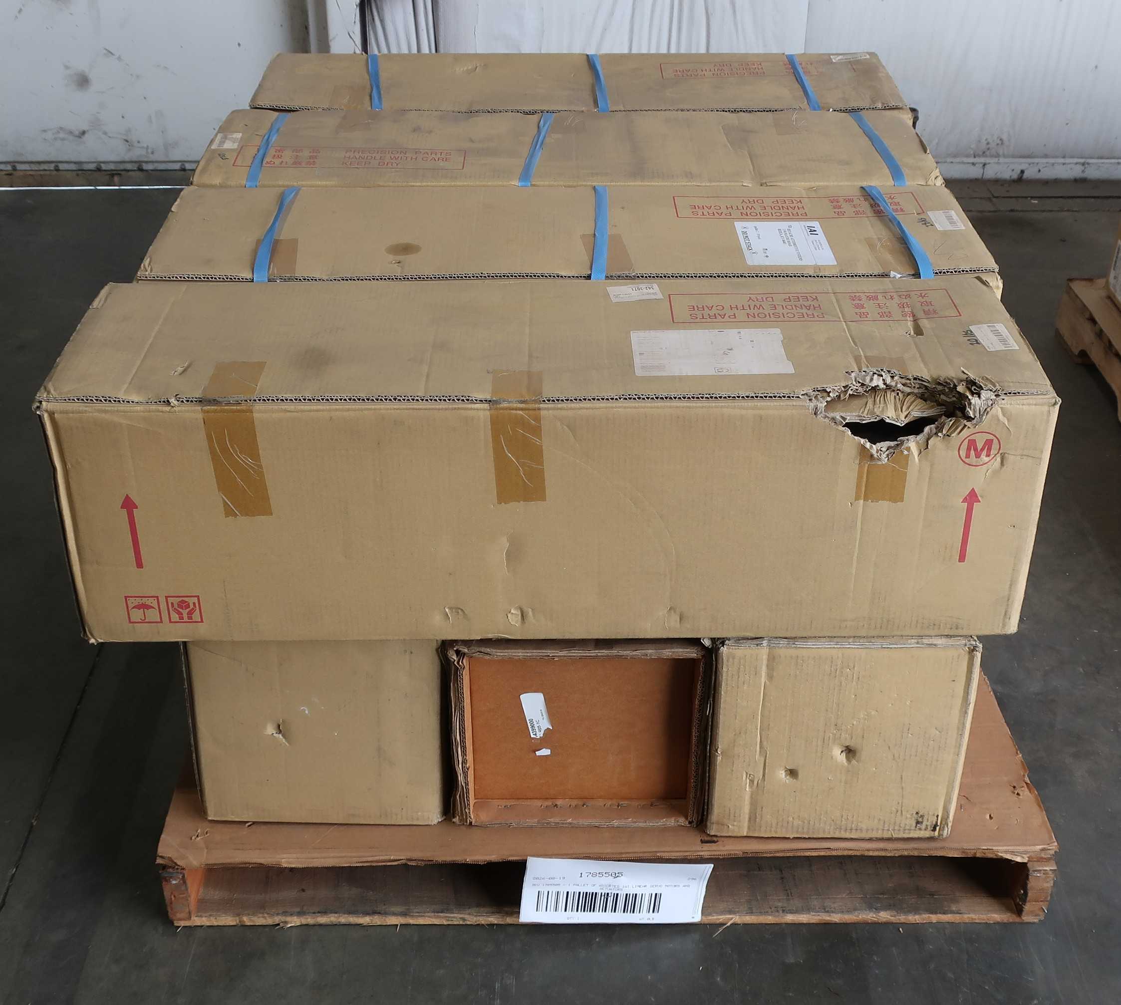 SKU 1785505 - PALLET OF ASSORTED IAI LINEAR SERVO MOTORS AND ACTUATORS - LINEAR SERVO MOTORS