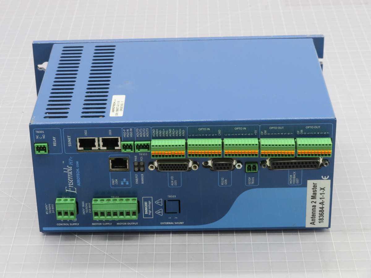 AEROTECH ENSEMBLEHPE20-I0-MXH-LCK ENSEMBLE AEROTECH SERVO DRIVE T213486 - SERVO DRIVES