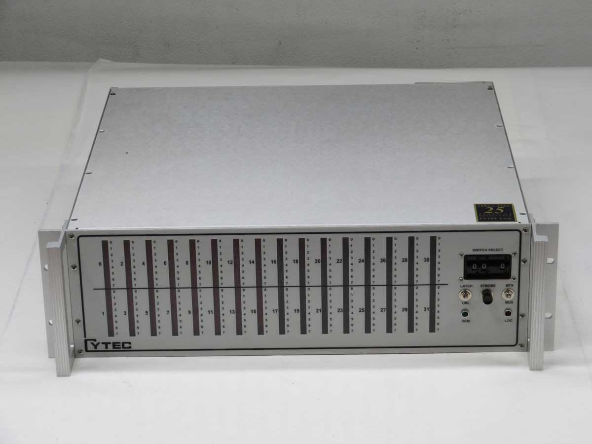 CYTEC VX/256 MF MAINFRAME RACK MOUNTING UNIT T251869 - CONTROL CABINETS