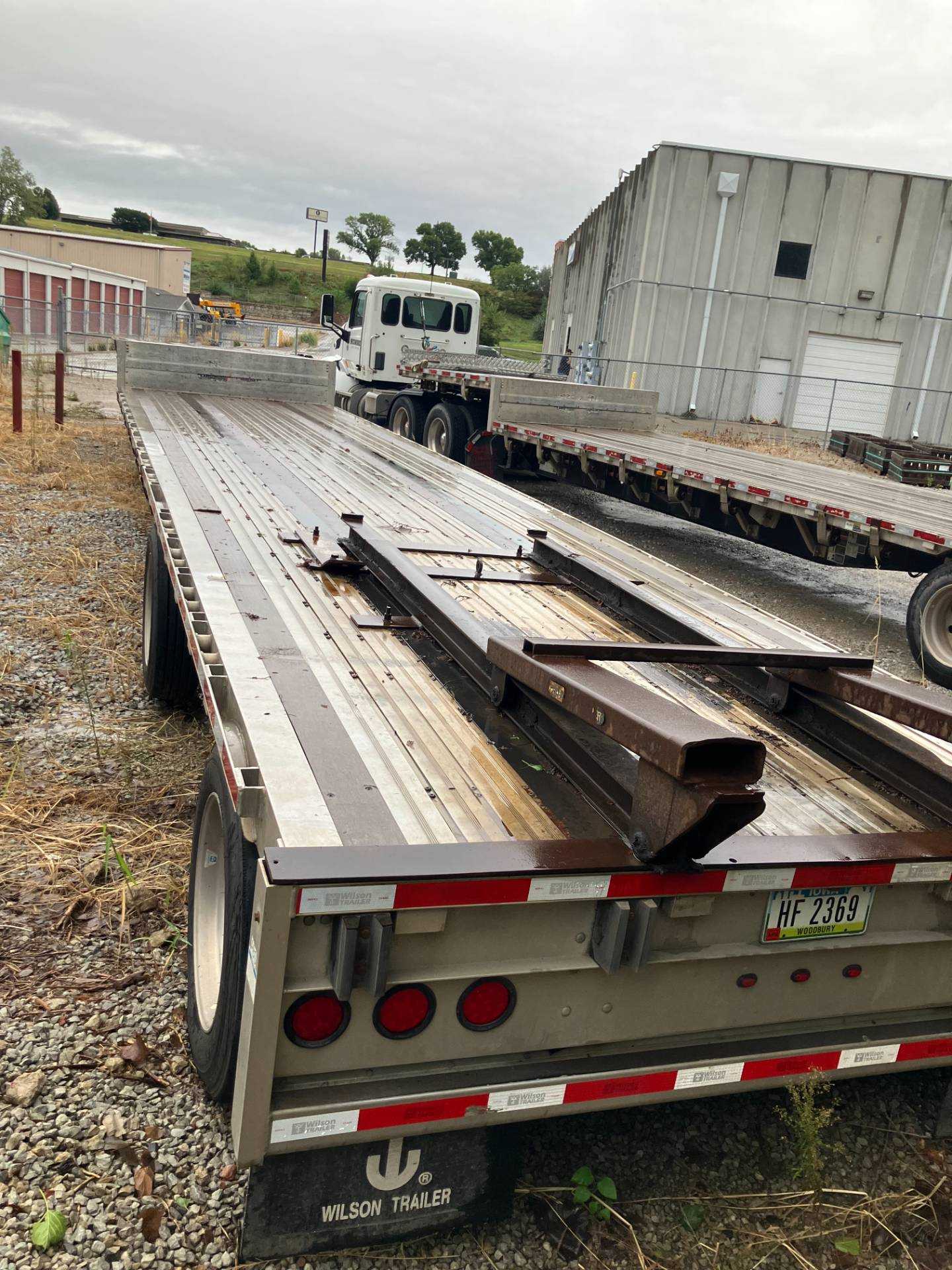 2018 Wilson CD-1080 Step Deck Semi Trailer, 48 Ft Length - STEP DECK TRAILER