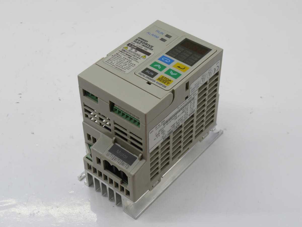 Omron 3G3EV-AB002-CUE Inverter - High Performance Drive T234718 - AC VFD DRIVES