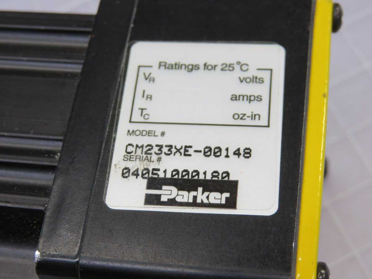 Parker CM233XE-00148 Servo Motor T253584 - High Performance Precision Control - SERVO