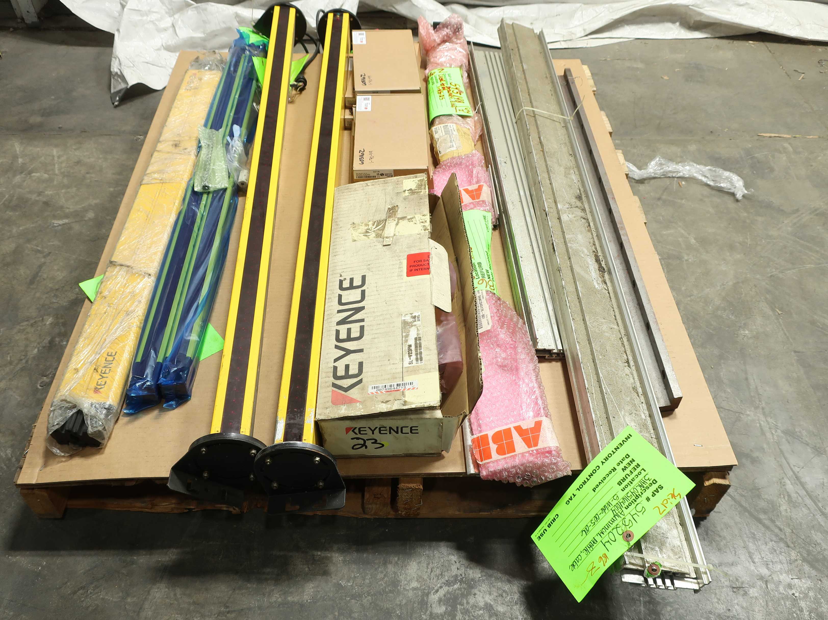 PALLET OF ASSORTED AUTOMATION - AUTOMATION & CONTROLS