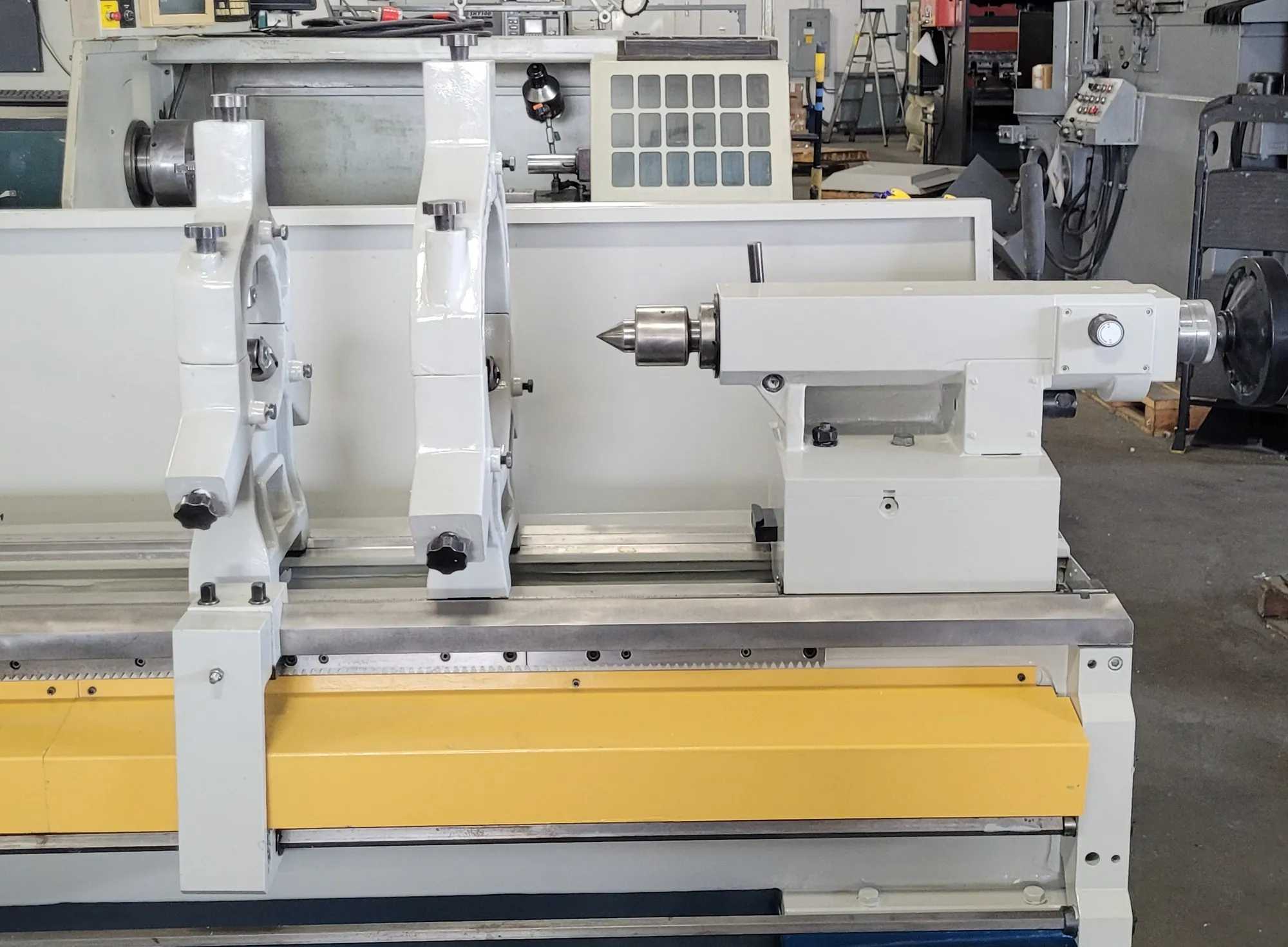 SUMMIT 24120B 24"/33" GAP BED LATHE, 120" CENTERS, 15 HP, NEWALL DRO, 220V 3-PHASE - MANUAL LATHES