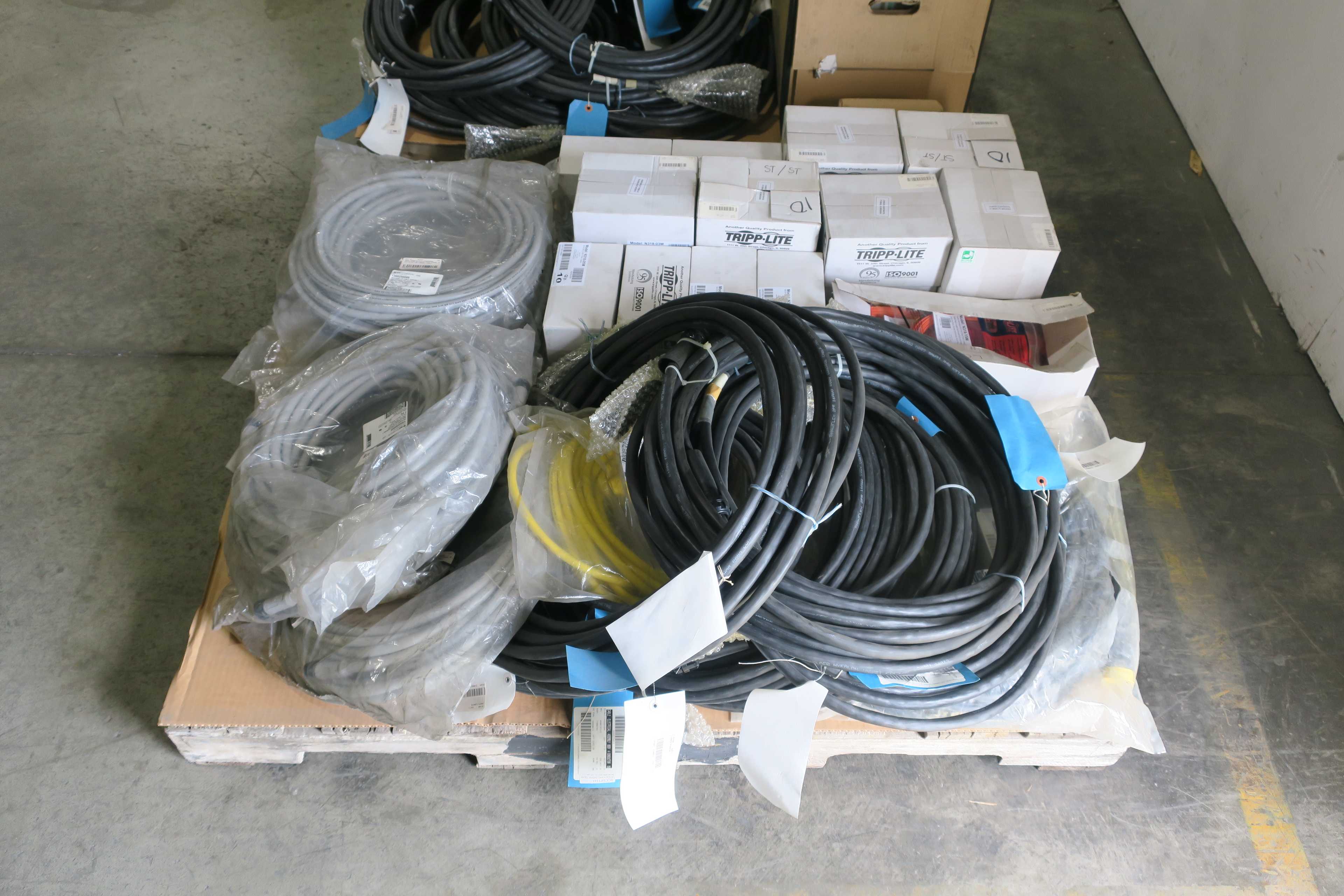 SKU 1784922 - 2 PALLETS OF ASSORTED CORDSETS AND CABLES - CORDSET CABLES