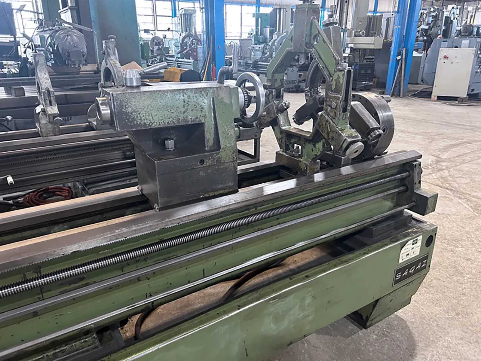 NARDINI SZ25160T GAP BED LATHE - 25" SWING, 160" CENTERS, 3.25" SPINDLE BORE, 1500 RPM, 12 HP - MANUAL LATHES