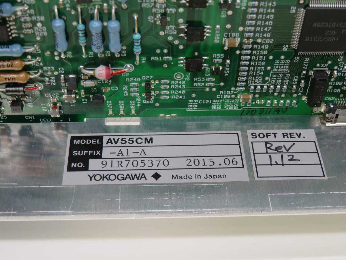 YOKOGAWA AV55CM-A1-A CHANNEL CARD T238500 - PCB CIRCUIT BOARDS