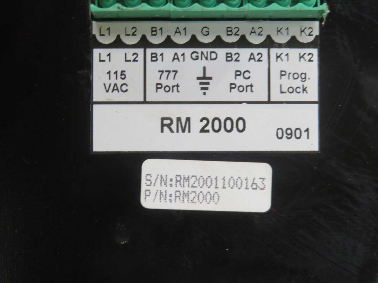 SYMCOM RM-2000 REMOTE MONITOR T245531 - SCREENS