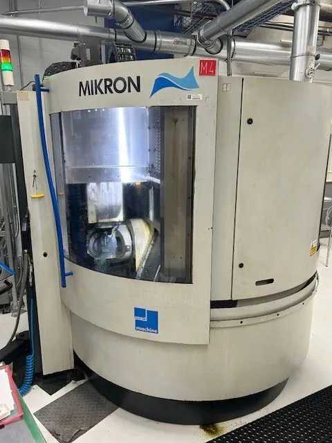 2004 Mikron HSM-400U Vertical Machining Center With Heidenhain Control & 5 Axes - VERTICAL MACHINING CENTERS