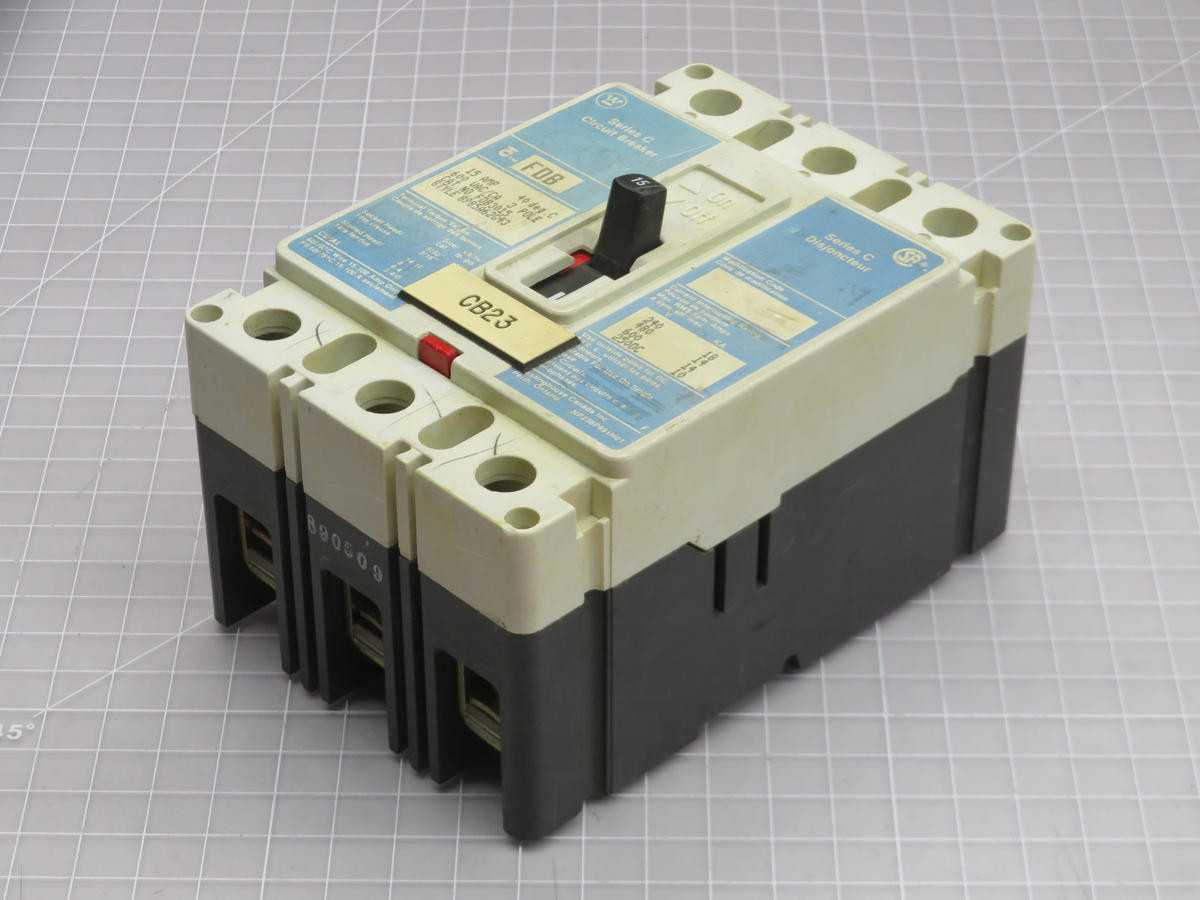 WESTINGHOUSE FDB3015 MOLDED CASE CIRCUIT BREAKER T208102 - CIRCUIT BREAKERS