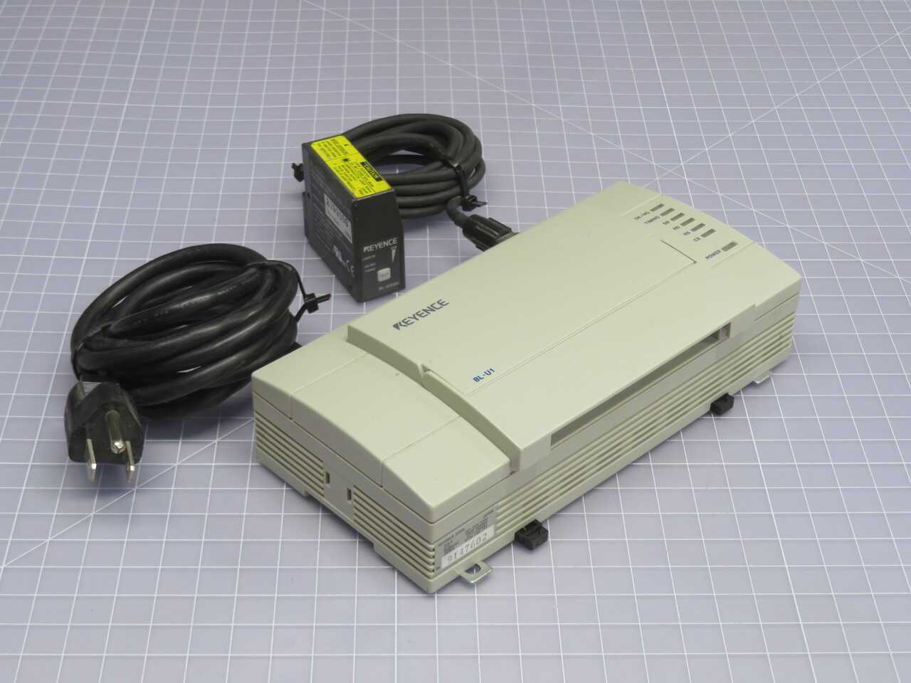 KEYENCE BL-U1 BL-650H POWER SUPPLY W SCANNER - AUTOMATION & CONTROLS