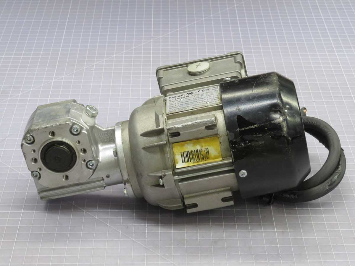 REXROTH 3-842-547-470 SERVO MOTOR T247879 - AUTOMATION & CONTROLS