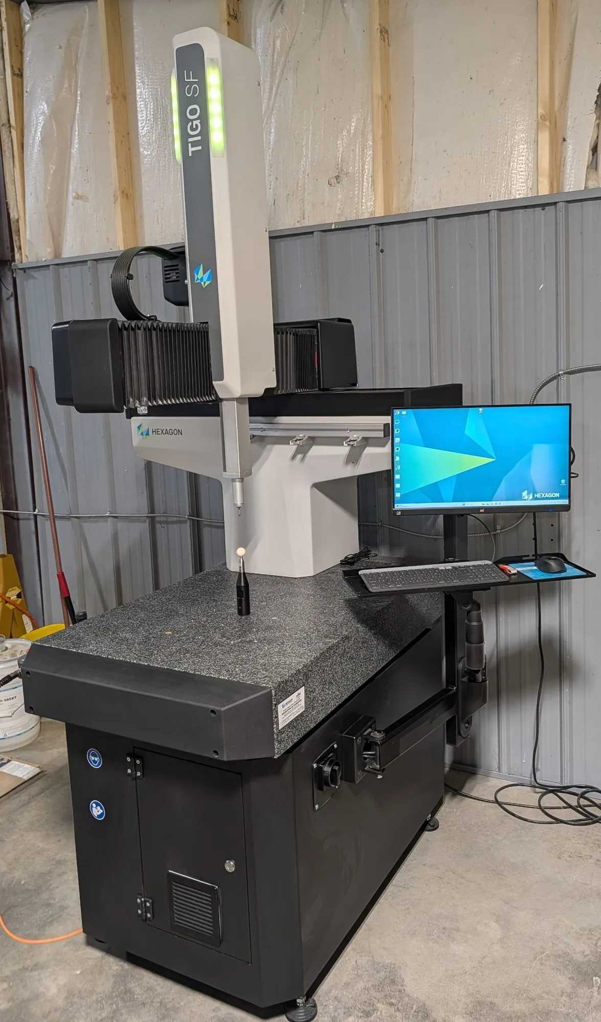 2025 Hexagon Tigo Sf Cmm - 500X580X500 mm, Linear Guideways, Touch / Scan Probes - CMM