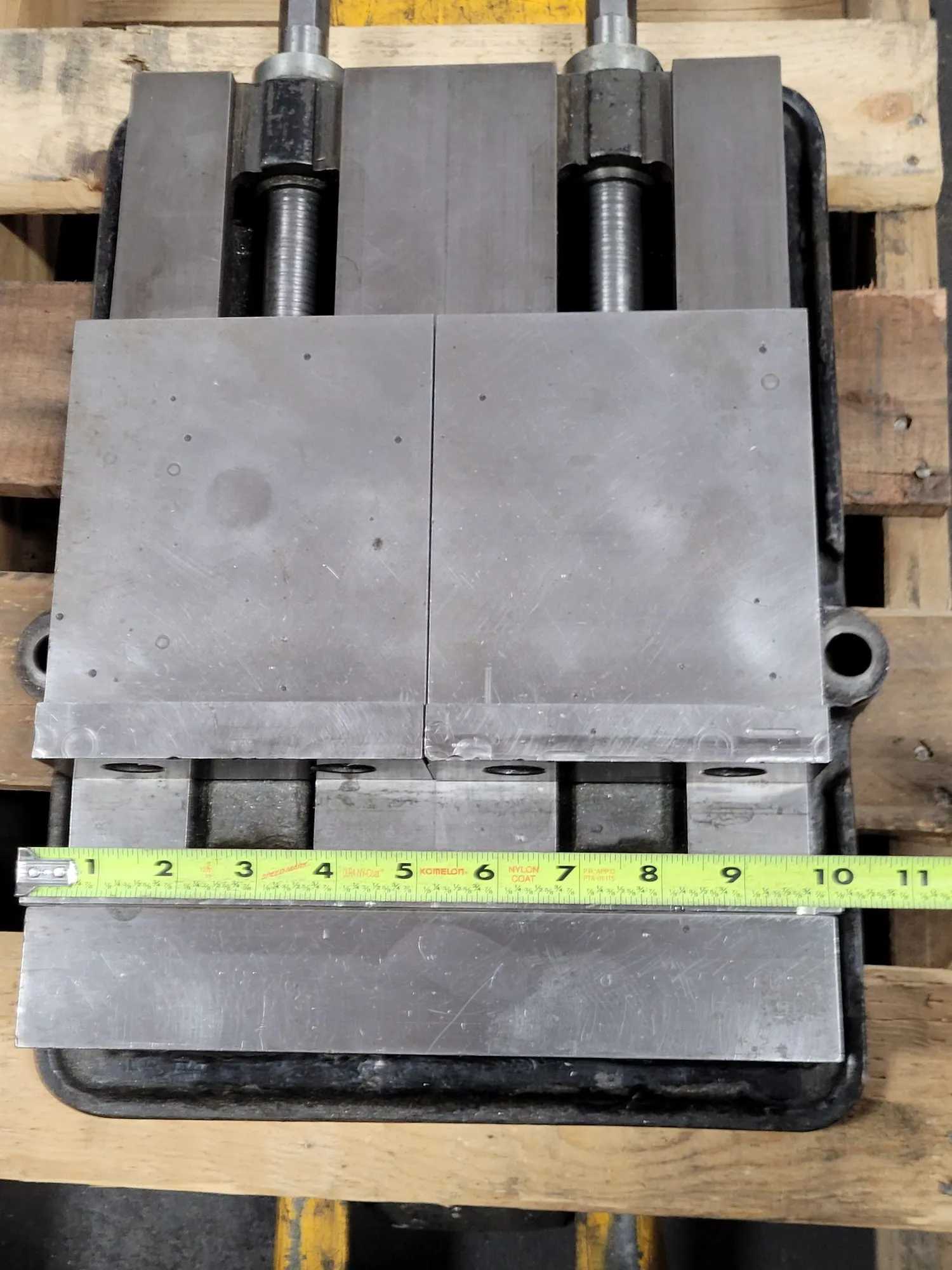High-Tech Machine & Tool Co. Twinn Jaw 10-Inch Machine Vise - MACHINING ACCESSORIES & TOOLING