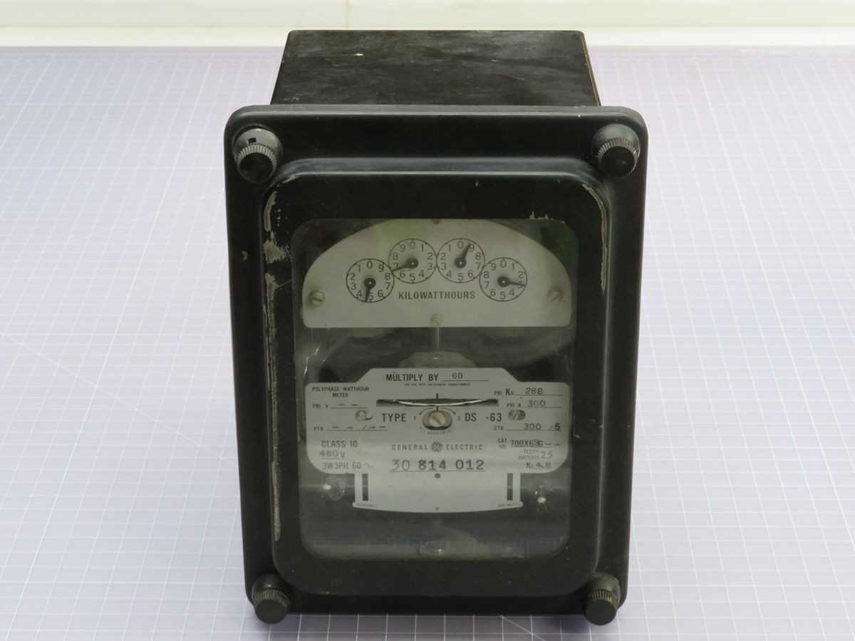 GE 700X63G70 METER WATT HOUR T251821 - PANEL METERS
