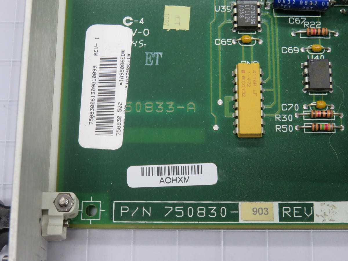 Siemens 750830-903 Photometer Control Board T209381 For Precision Measurements - PCB CIRCUIT BOARDS