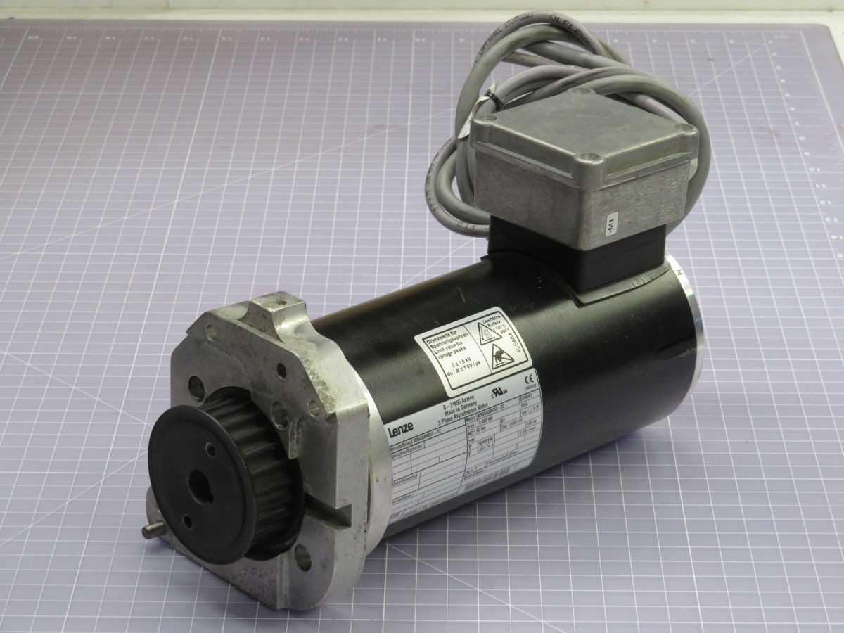 LENZE SDSGAXX063-32 ASYNCHRONUS SERVO MOTOR T249188 - SERVO MOTORS