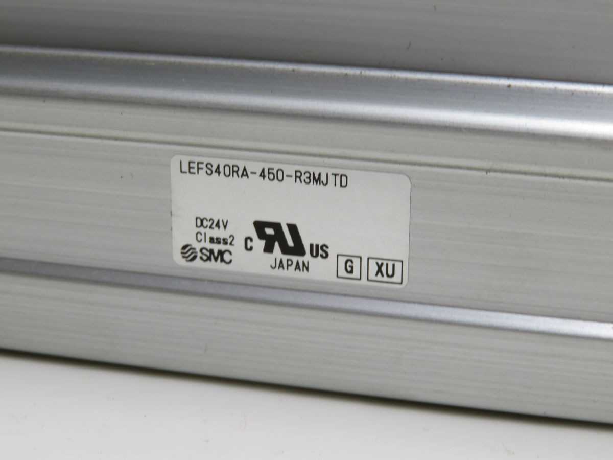 SMC LEFS40RA-450-R3MJTD LEFS ELECTRIC ACTUATOR T257460 - SERVO