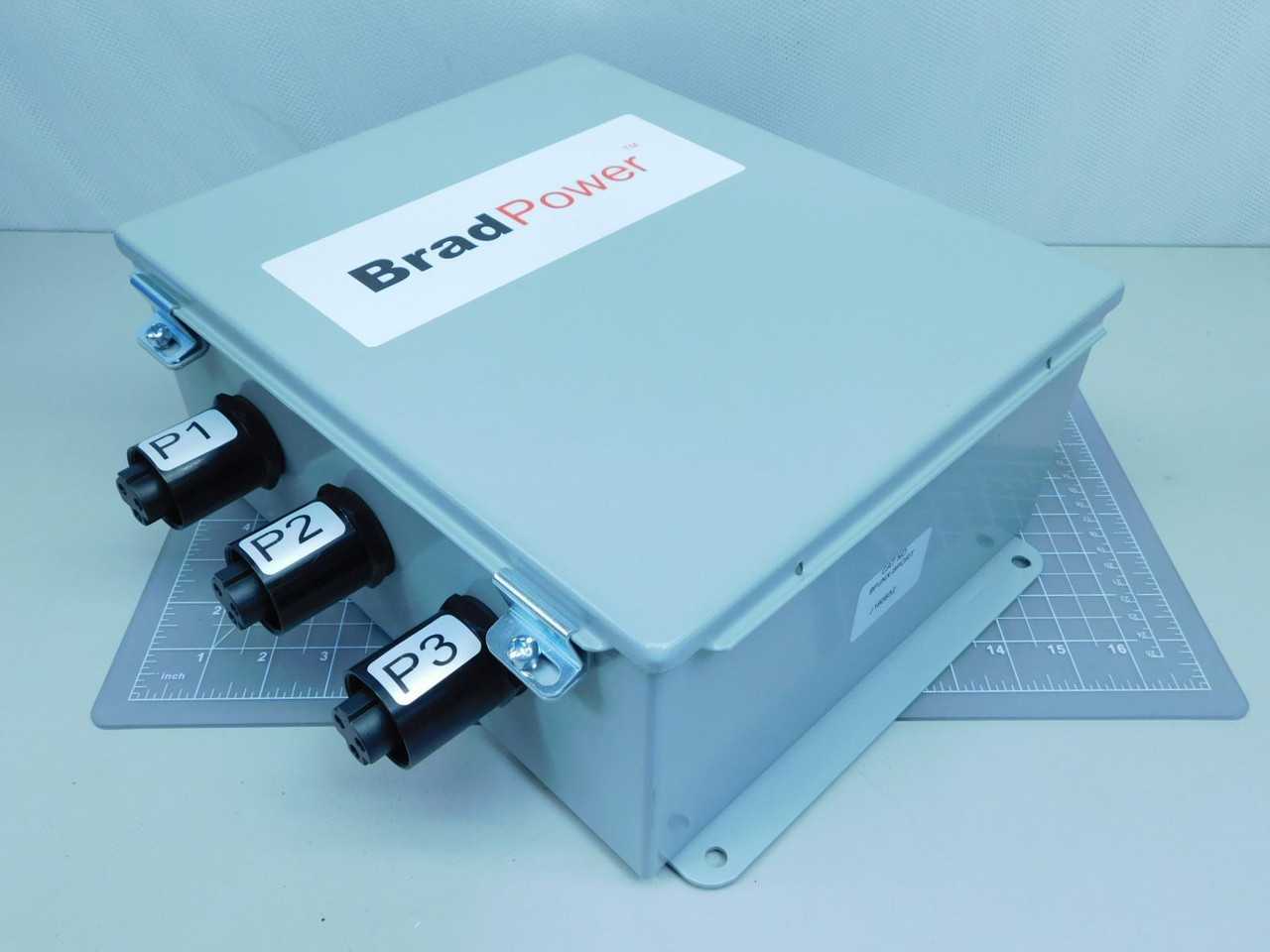 WOODHEAD 1300690001 BRAD POWER DISTRIBUTION BOX T153157 - SWITCHGEAR