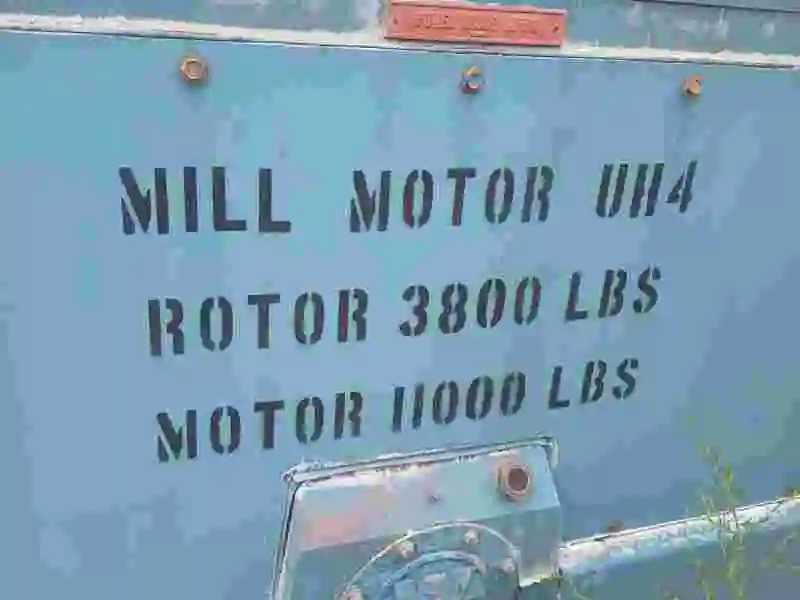 900 HP Rebuilt AC Electric Motor, 4000 V, 117 Amps, 867 RPM, 1968-2014 - AC MOTOR