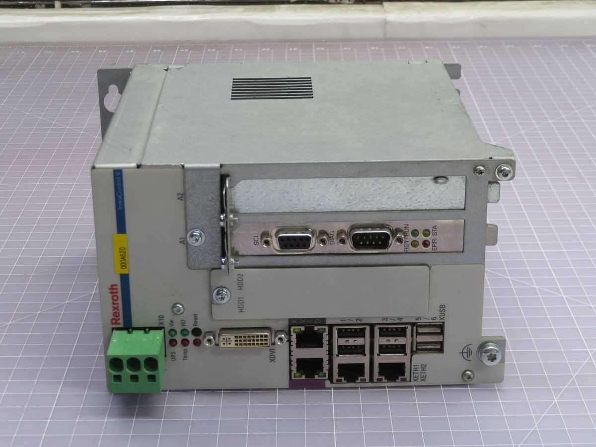REXROTH MV-VPB40*3-RB001 VPB_38 43_AC3_473 INDRACONTROL CONTROLLER T250622 - PLC MODULES