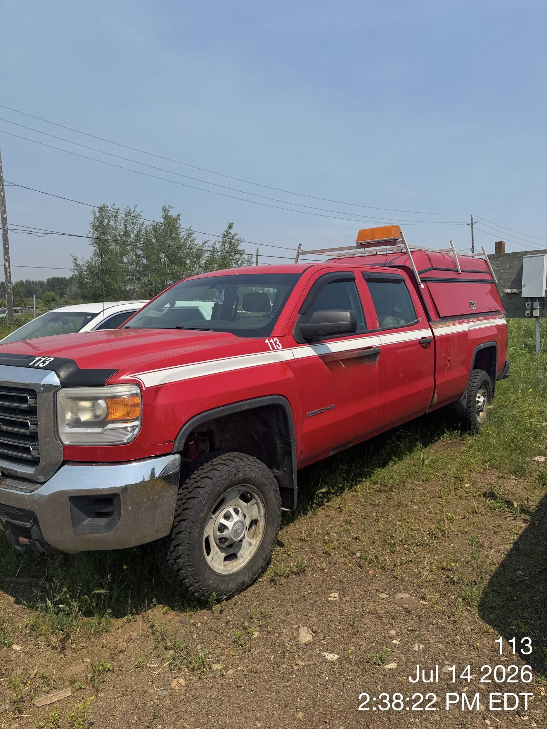 2015 GMC Sierra 2500 HD 4x4 Extended Cab Pickup Truck - 360 HP Vortec V8, 8 Ft Bed - PICKUP TRUCKS