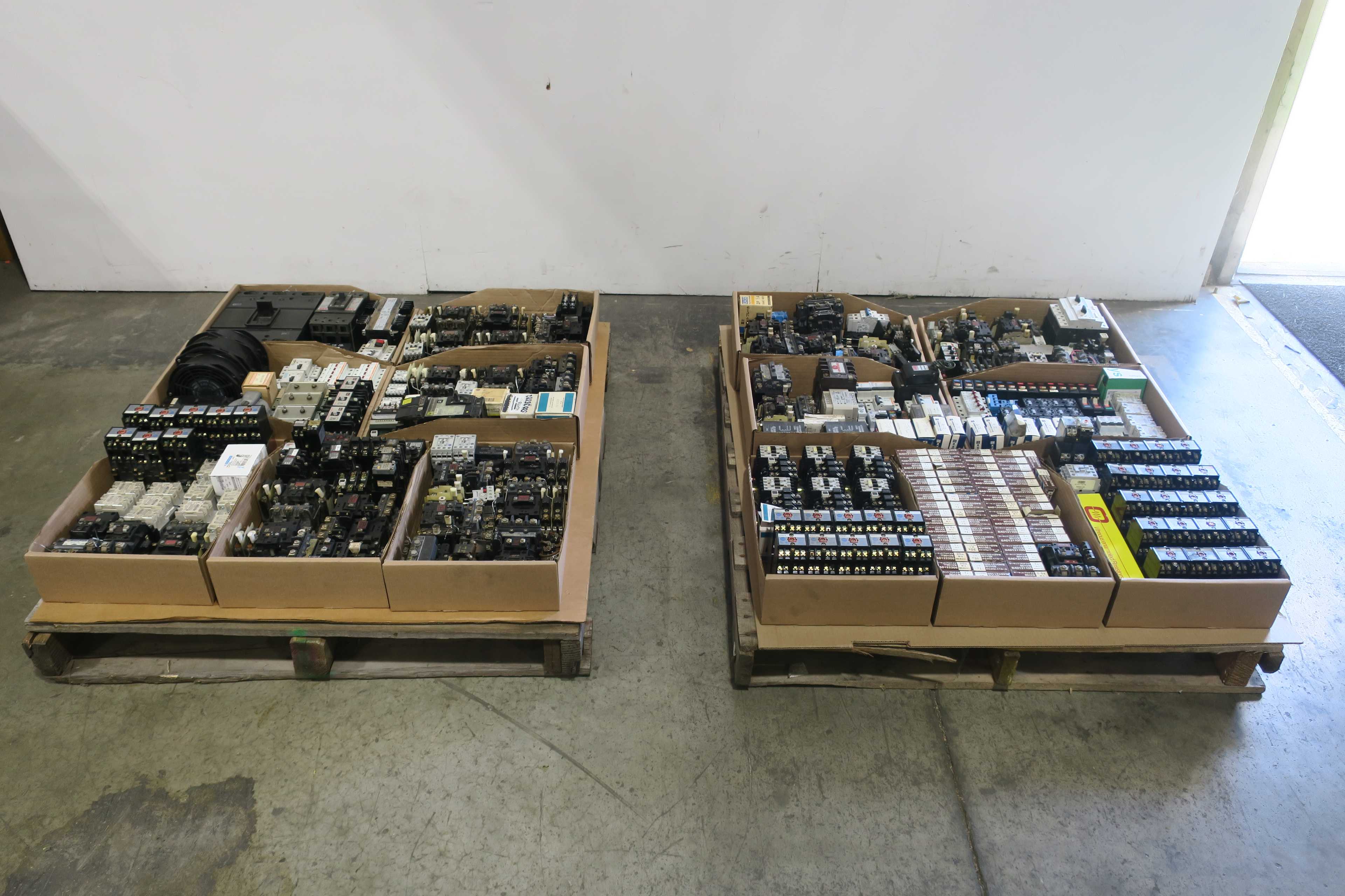 SKU 1786586 - 2 PALLETS OF ASSORTED ELECTRICAL - ELECTRICAL COMPONENTS