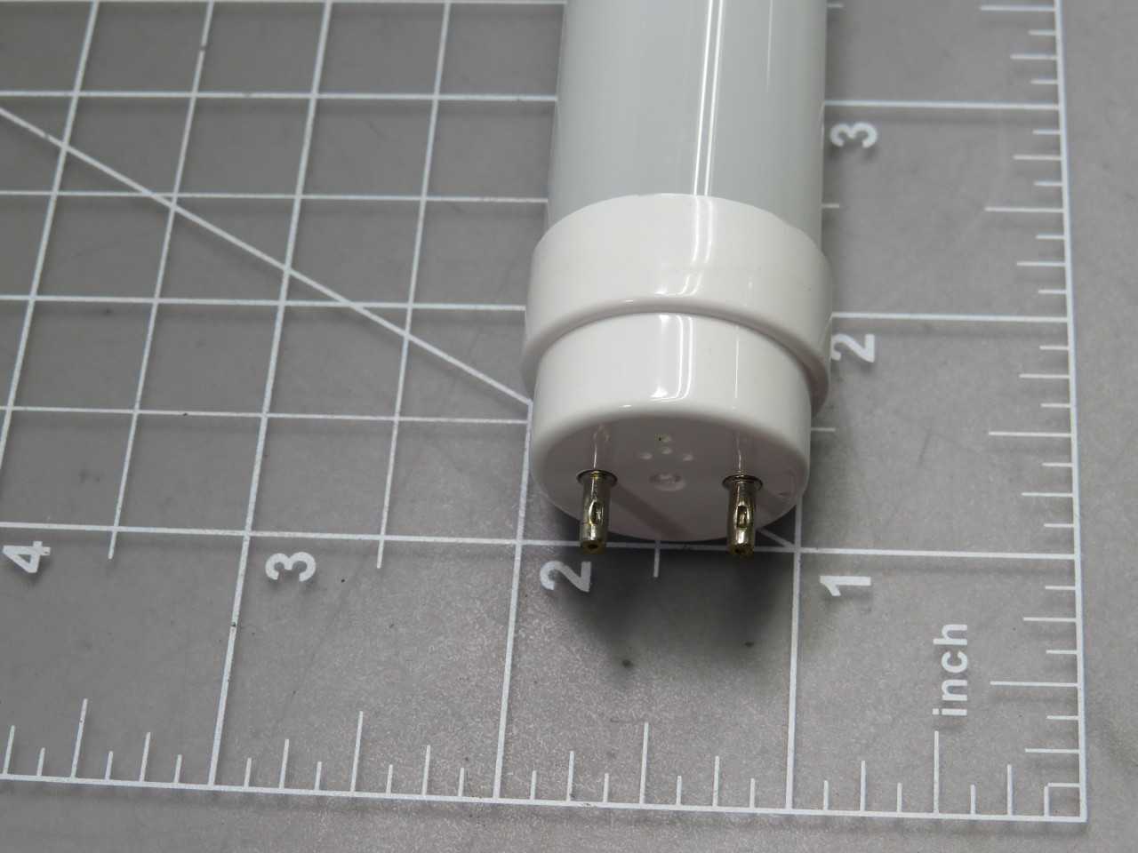 LOT OF 480 GE T8 13 WATT LED STRAIGHT TUBE 48 INCH MEDIUM BI-PIN (G13) 3000K FROSTED DIMMABLE - LIGHTING