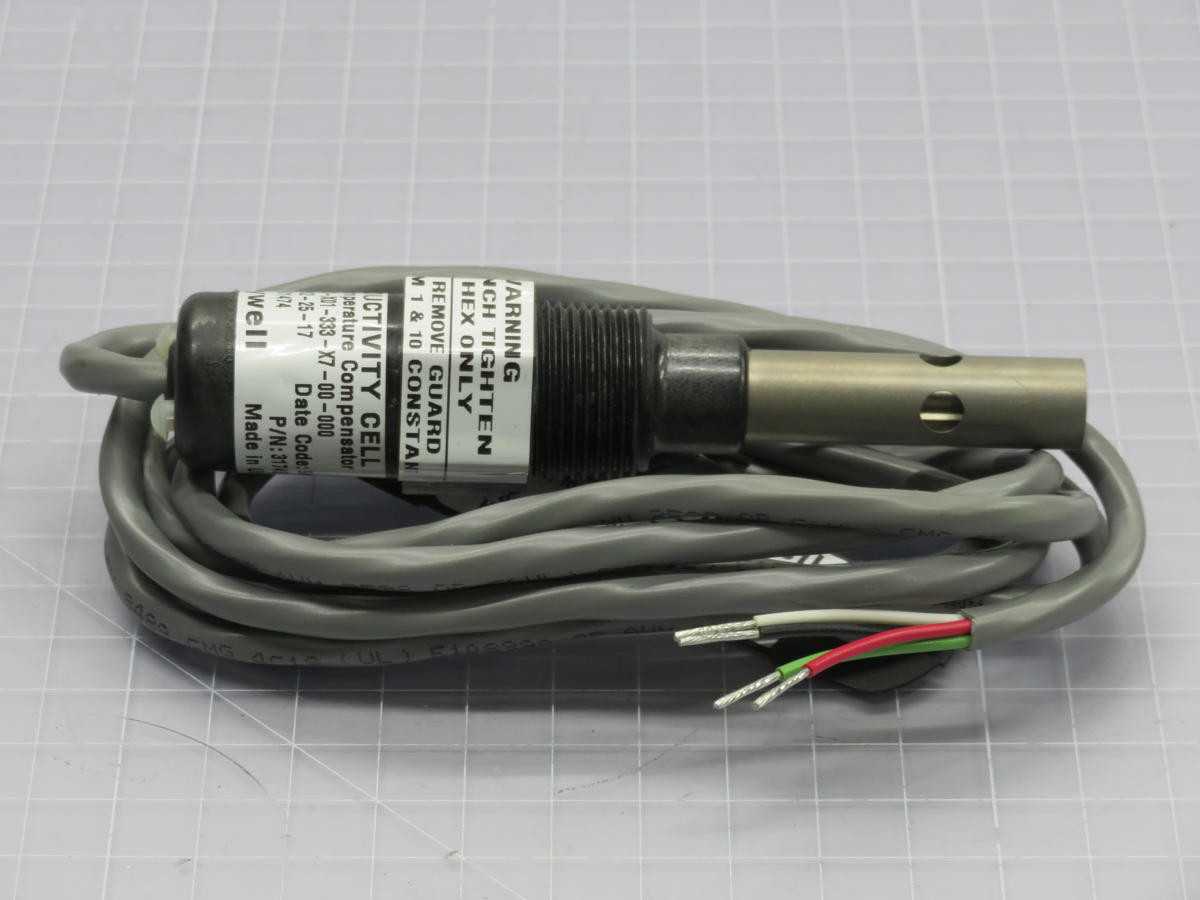 Honeywell 31745930 Cell Conductivity Sensor T213866 - Model 04973-X01-333-X7-00-000 - PH & ORP MEASUREMENT
