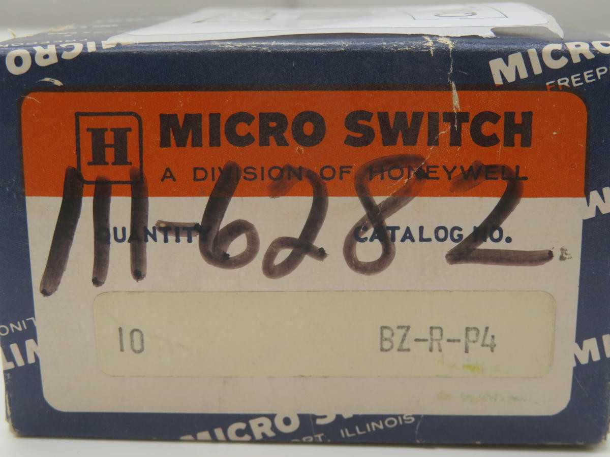 Lot Of 10 Honeywell BZ-R-P4 Plunger T232441 - Reliable Industrial Components - SWITCHES