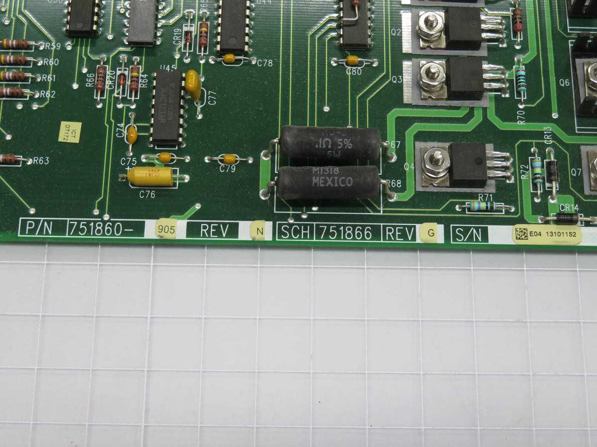 Siemens 751860-905 Rev N Cuvette Control Board T209373 - PCB CIRCUIT BOARDS