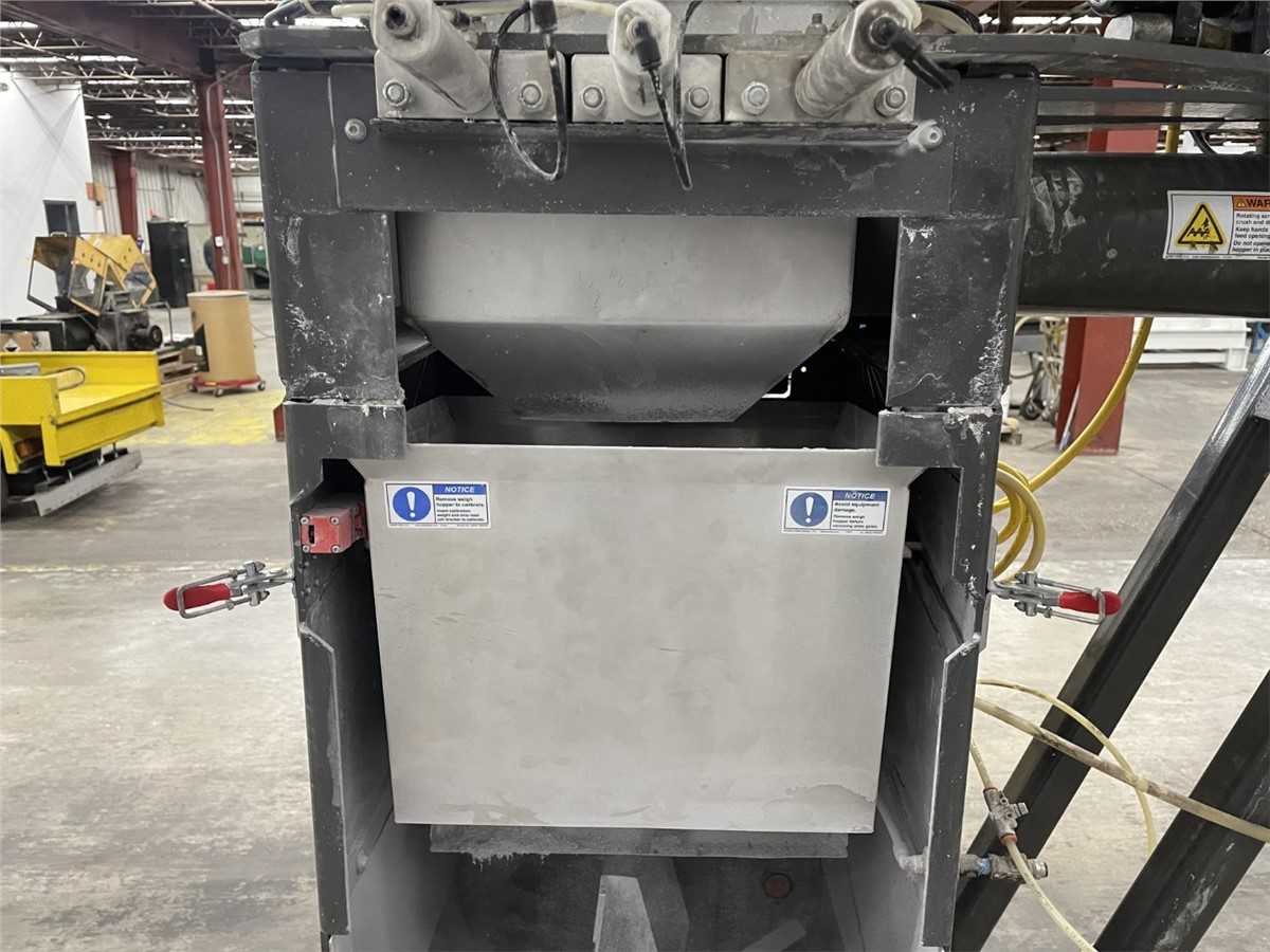 AEC Inc BD-2500-4R 2,500 lb/hr 3 Component Gravimetric Blender - BLENDERS