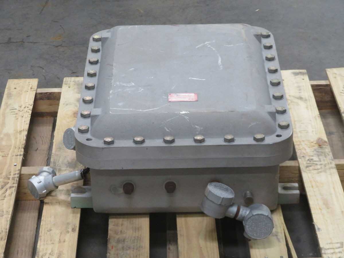 ADALET XJF 162406 EXPLOSION PROOF CONTROL ENCLOSURE T254309 - ELECTRICAL ENCLOSURES