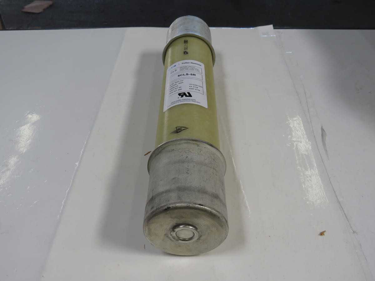 CUTLER HAMMER 5CLS-5R 151D241G05 R 150A AMP 5.5KV-AC MEDIUM VOLTAGE FUSE T209952 - CIRCUIT BREAKERS