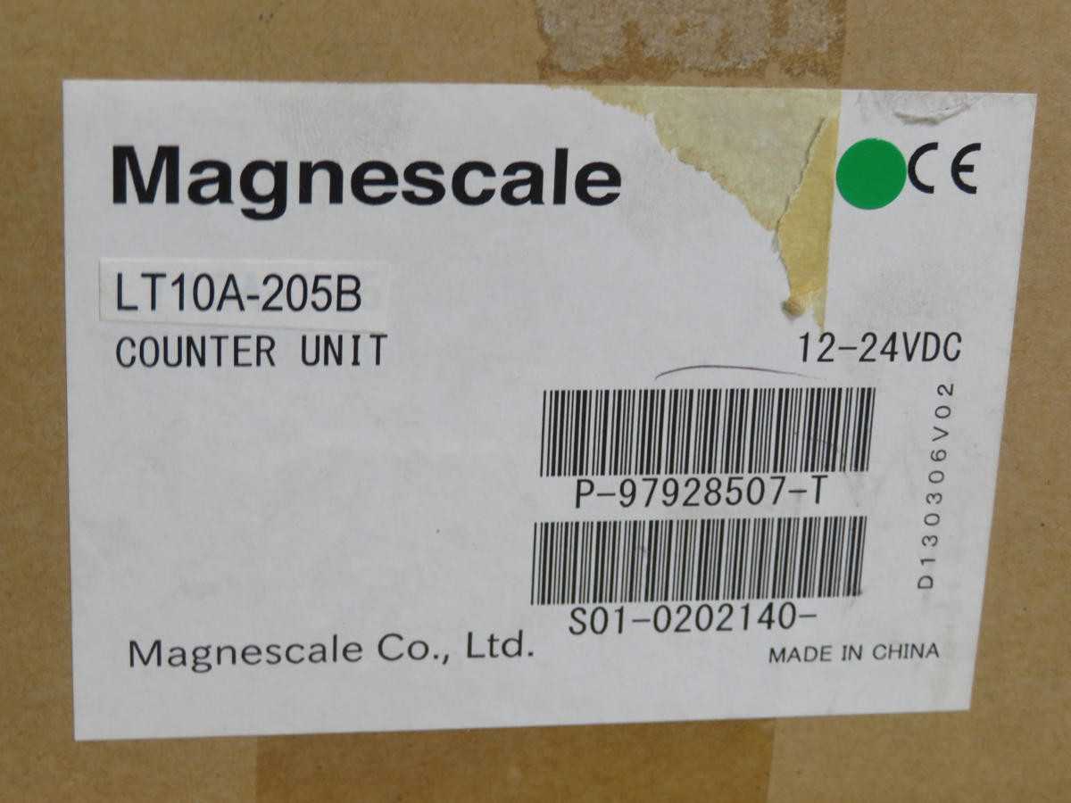 MAGNESCALE LTA10-205B COUNTER UNIT DISPLAY T239352 - AUTOMATION & CONTROLS