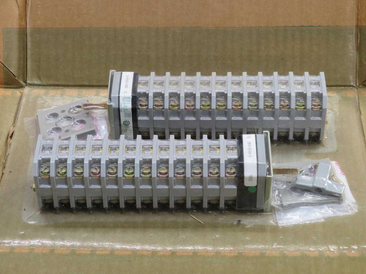 LOT OF 2 ELECTROCRAFT 9912 20KB-924D4-5 SWITCH T228614 - SWITCHES