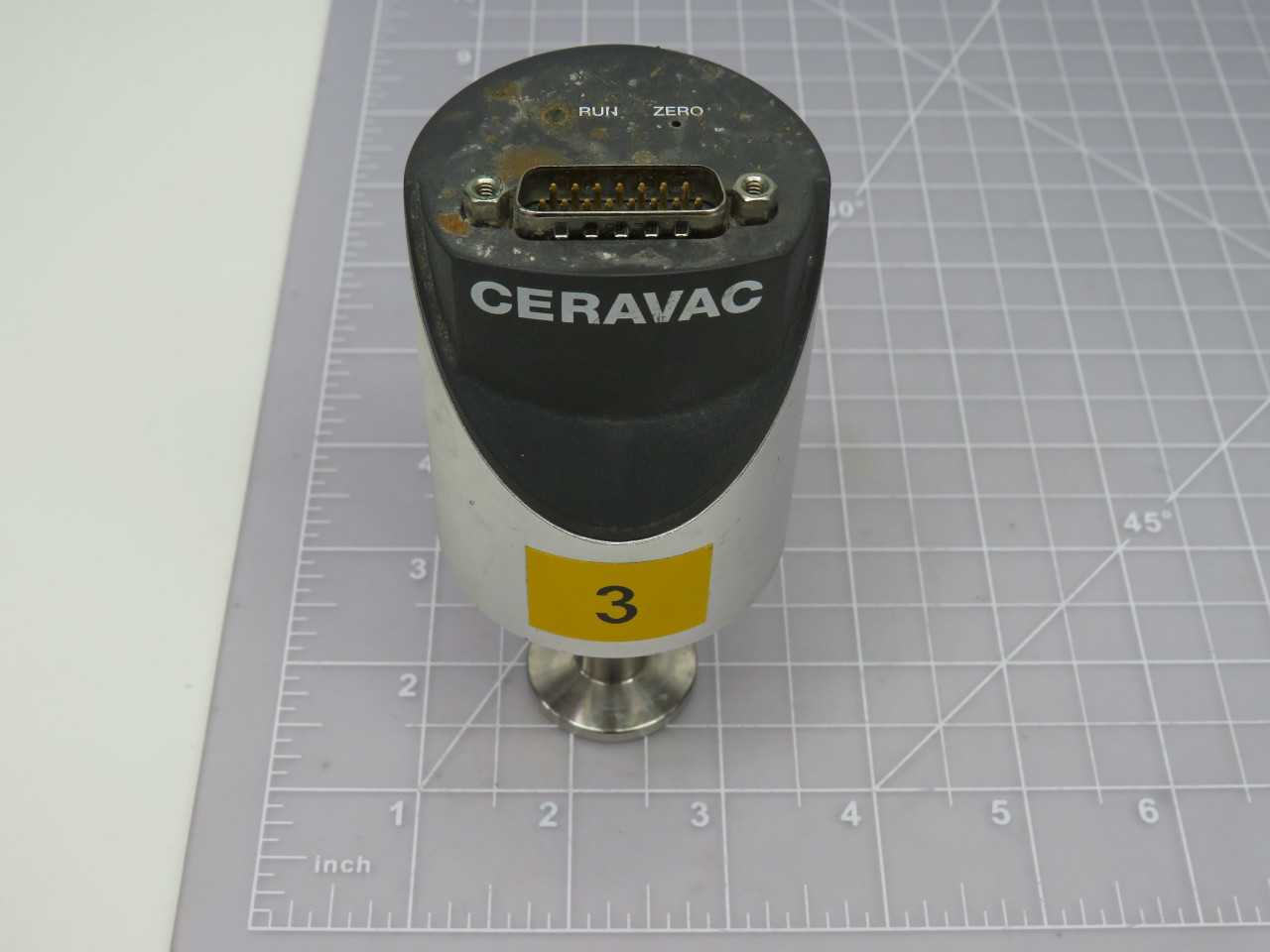 LEYBOLD CERAVAC CTR100 230300 VACUUM 100 TORR T171732 - AUTOMATION & CONTROLS