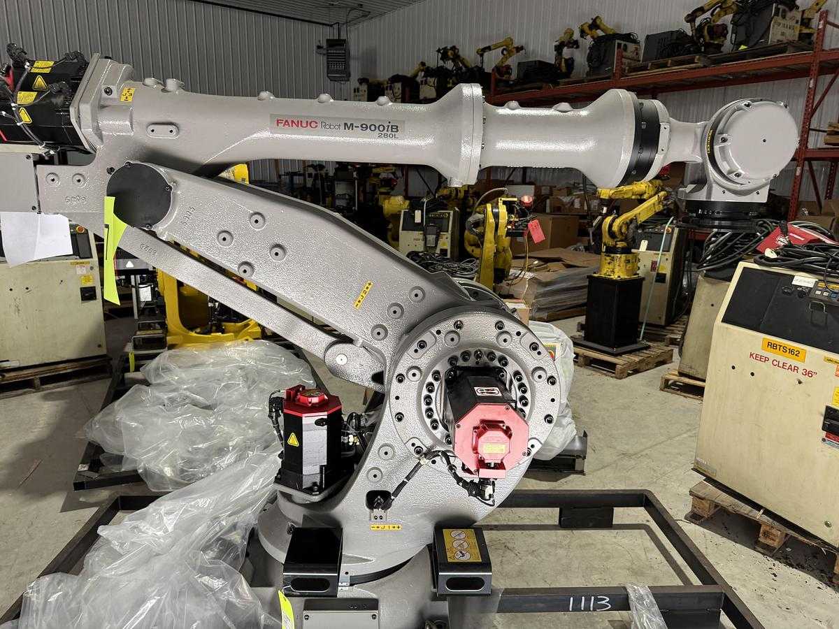 FANUC M-900IB/280L Robot With R-30IB Control, 280kg Payload, 3103mm Reach, 2016 - ARTICULATED ROBOTS