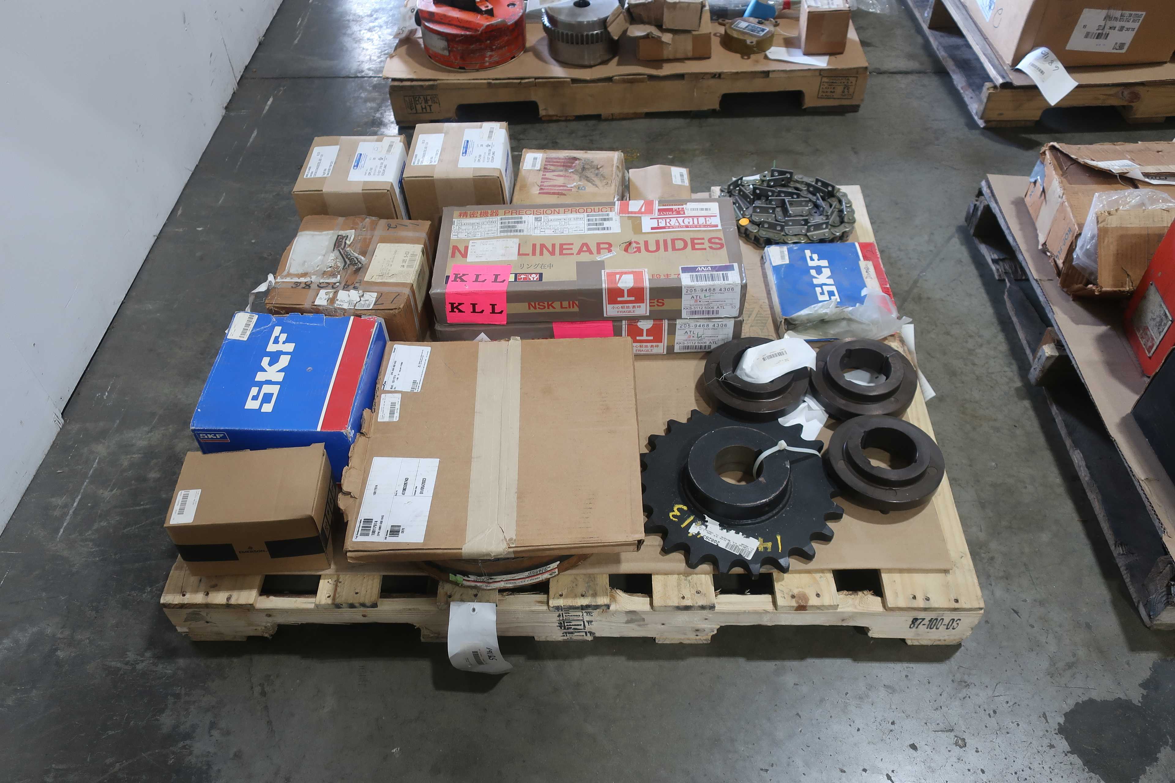 SKU 1771415 - 4 PALLETS OF ASSORTED POWER TRANSMISSION REPLACEMENT PARTS - POWER TRANSMISSION