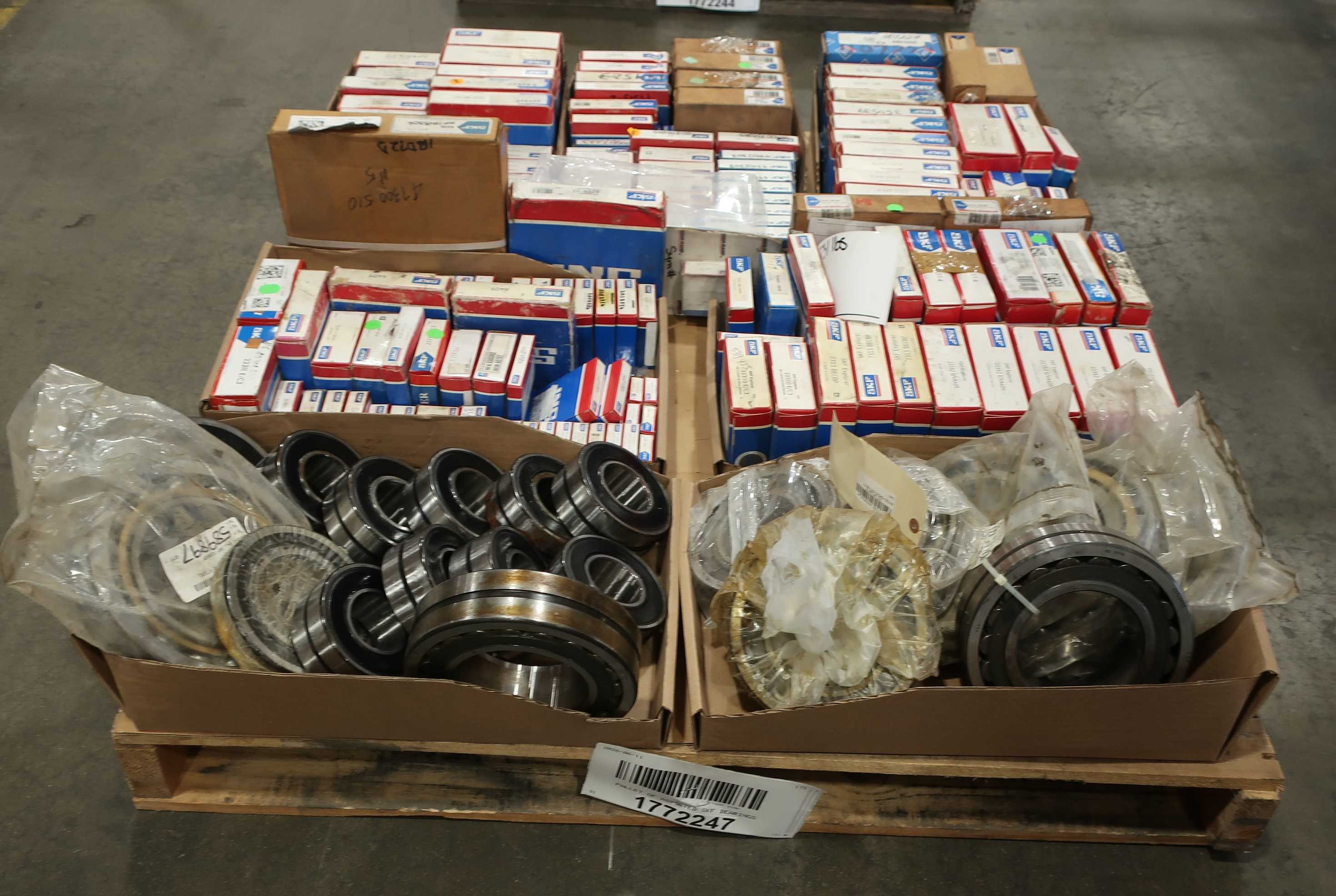 SKU 1772247 - PALLET OF ASSORTED SKF BEARINGS - BEARINGS
