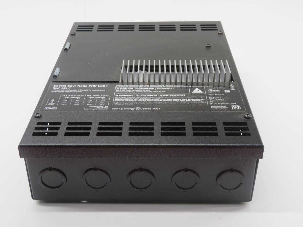LUTRON QSN-4A5-S ENERGI SAVR NODE PRO LED+ T227901 - LIGHTING