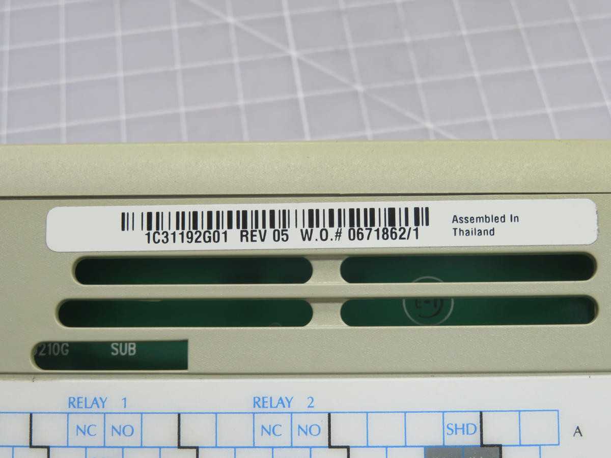 Emerson 1C31192G01 Speed Detector T240389 - Reliable Performance for Your Equipment - PLC MODULES