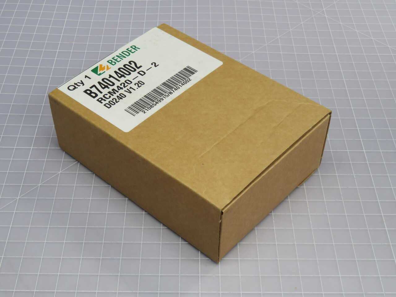 BENDER RCM420-D-2 2108549915/B74014002 BENDER RCM420-D RESIDUAL CURRENT MONITOR - INSTRUMENTATION