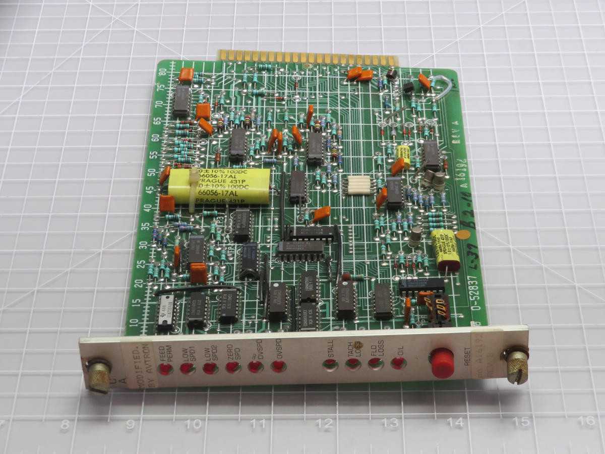 ABB 0-52837 802282-41A Relay Card ACCA Module T203274 - PCB CIRCUIT BOARDS