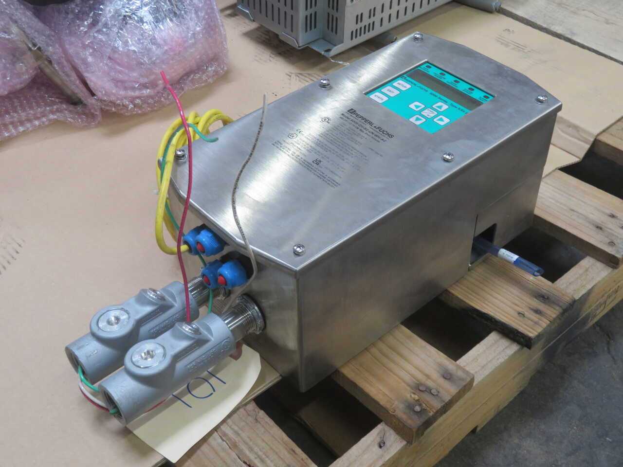 PEPPERL & FUCHS 6000-DV-S2-UN-WH-AC PURGE SYSTEM CONTROL UNIT T271691 - SOLENOID VALVE